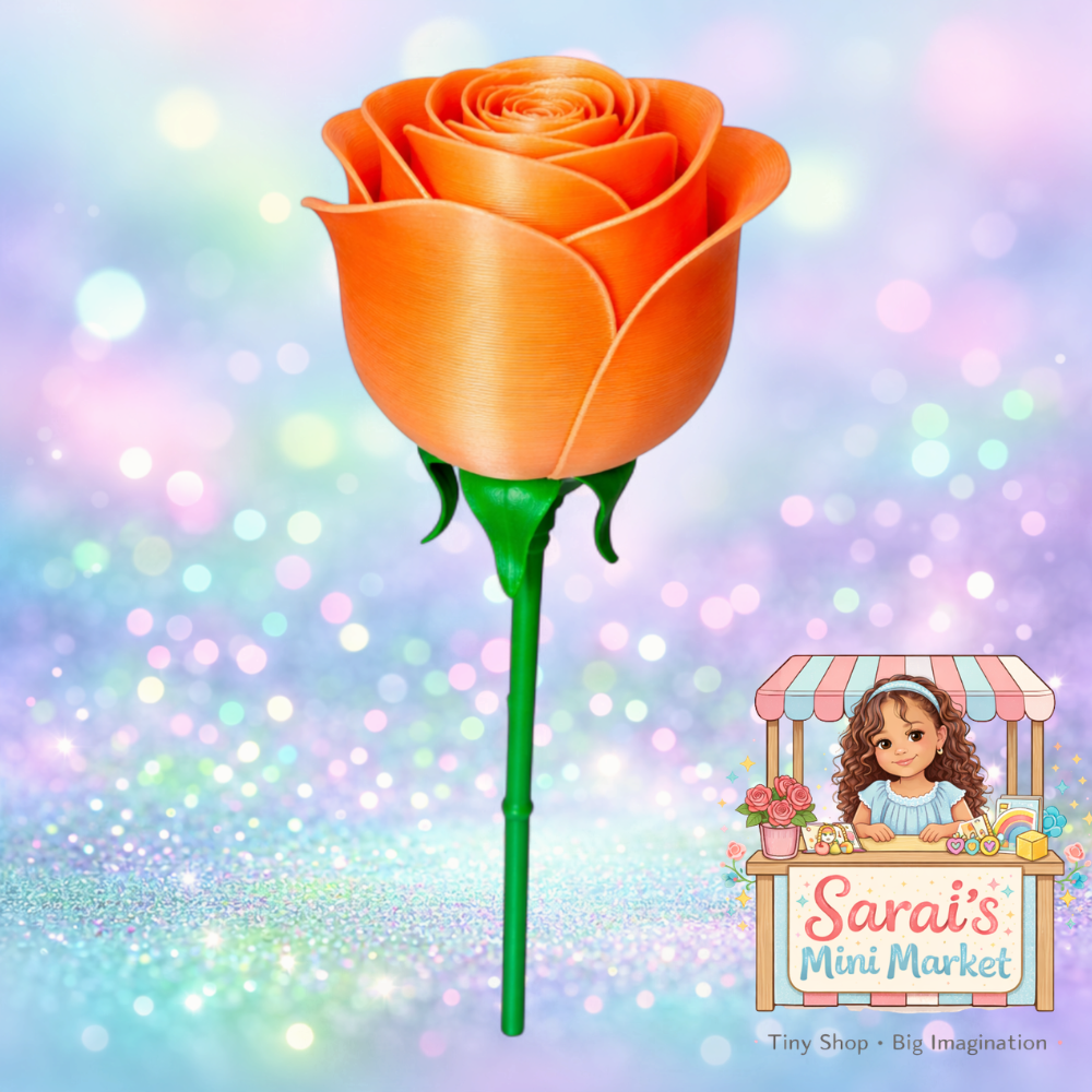 Rose – 3D Printed Forever Flower